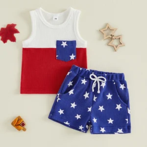 Boys Patriotic 4th of July Outfitst